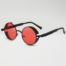 Load image into Gallery viewer, Retro Round Metal  Sunglasses