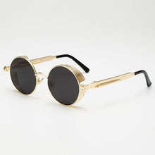 Load image into Gallery viewer, Retro Round Metal  Sunglasses