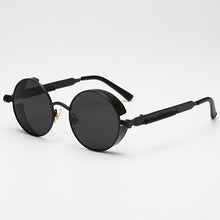 Load image into Gallery viewer, Retro Round Metal  Sunglasses