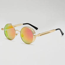 Load image into Gallery viewer, Retro Round Metal  Sunglasses