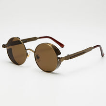 Load image into Gallery viewer, Retro Round Metal  Sunglasses