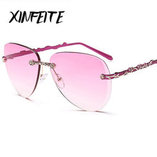 Load image into Gallery viewer, Fashion Female Rimless Sunglasses