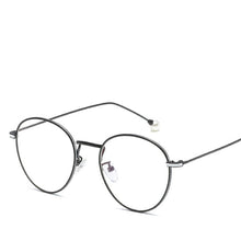 Load image into Gallery viewer, New Women Oval Pearl Eyeglasses