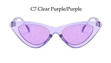 Load image into Gallery viewer, Small Cateye Sunglasses