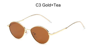 Trending Women Small Oval Sunglasses