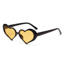 Load image into Gallery viewer, Heart Sunglasses Women