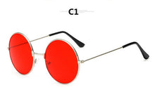 Load image into Gallery viewer, vintage marine lenses red sunglasses