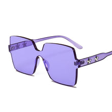Load image into Gallery viewer, Fashion Rimless Square Sunglasses