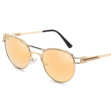 Load image into Gallery viewer, Women Men Summer New Fashion Oval Steampunk Sunglasses