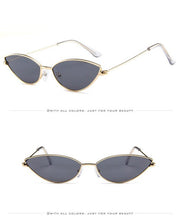 Load image into Gallery viewer, Small  Sexy Cat Eye Sunglasses