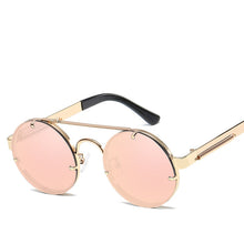 Load image into Gallery viewer, Steampunk Round Sunglasses
