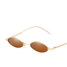 Load image into Gallery viewer, High Quality Retro Narrow Oval Sunglasses
