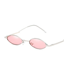 Load image into Gallery viewer, High Quality Retro Narrow Oval Sunglasses