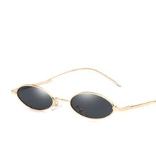 Load image into Gallery viewer, High Quality Retro Narrow Oval Sunglasses