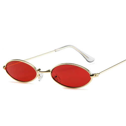 Vintage Oval Sunglasses Women Sunglasses