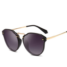 Load image into Gallery viewer, Large Frame Gradient Color Lens Sunglasses