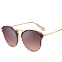 Load image into Gallery viewer, Large Frame Gradient Color Lens Sunglasses