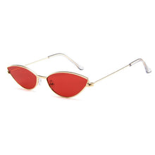 Load image into Gallery viewer, Metal Frame Women Cat Eye Sunglasses